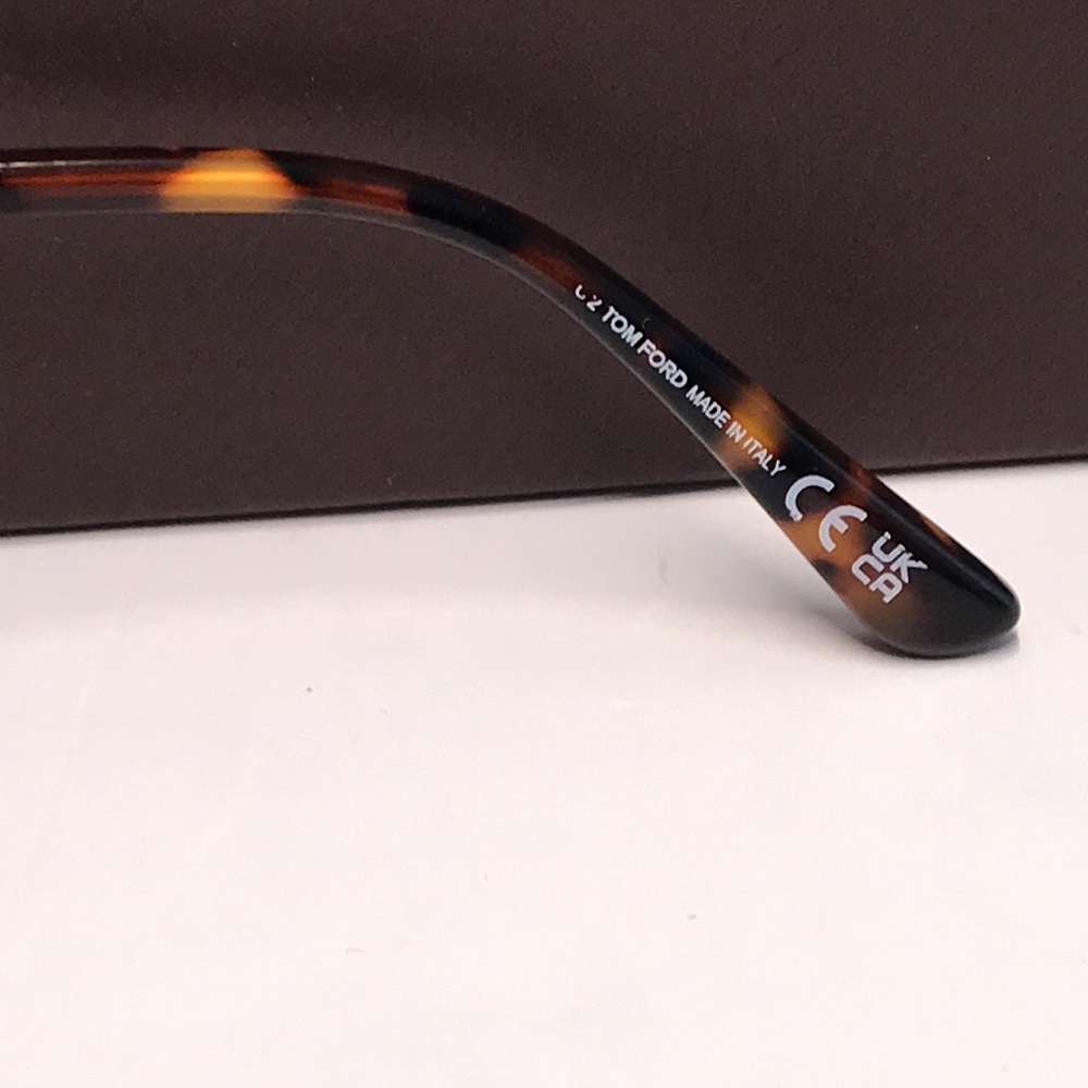 New Authentic Tom Ford Women's Gold Frame Glasses TF5946-B 028 - Picture 11 of 12